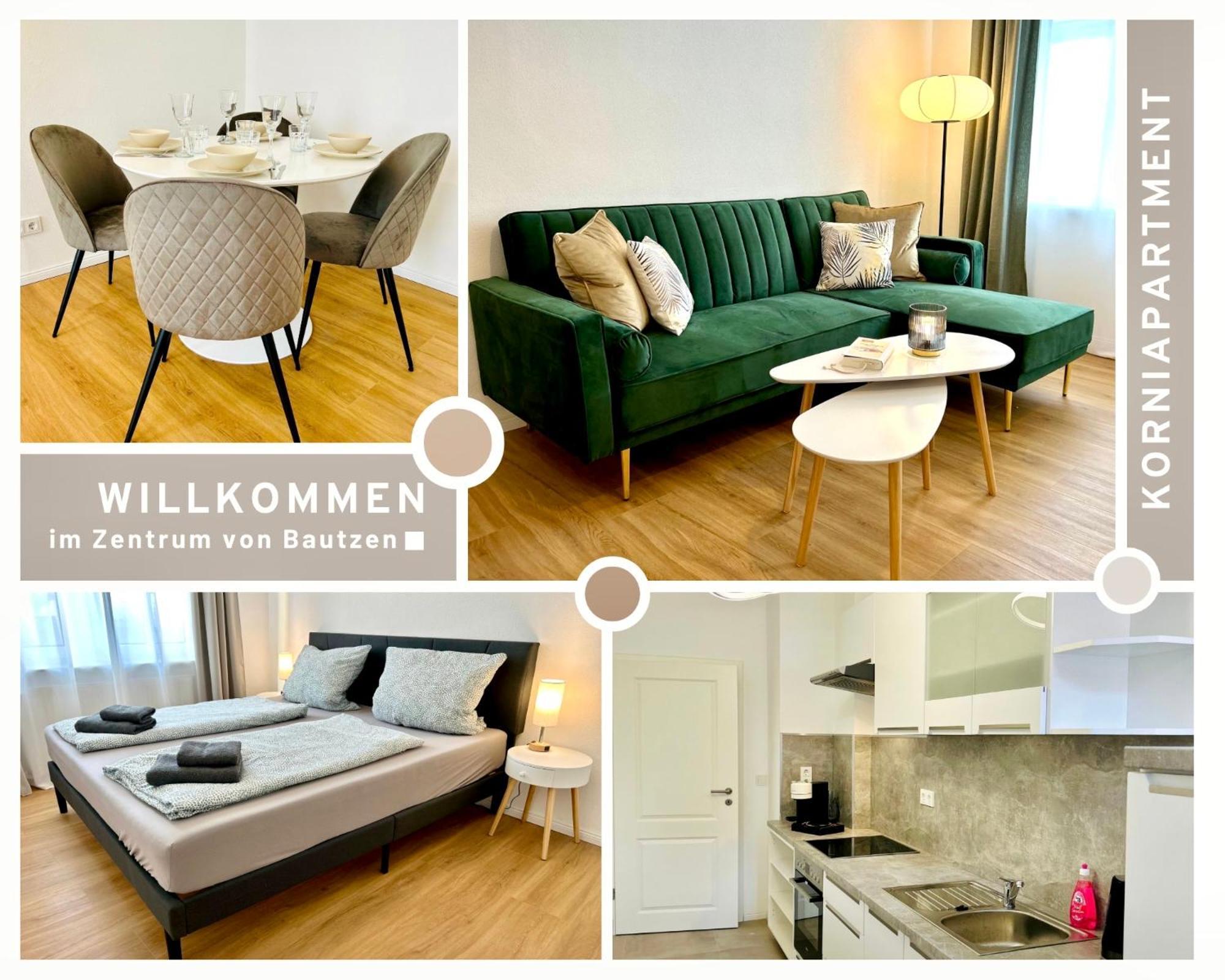 Korniapartment Zentrum 2 Schlafzimmer Stellplatz 包岑 外观 照片